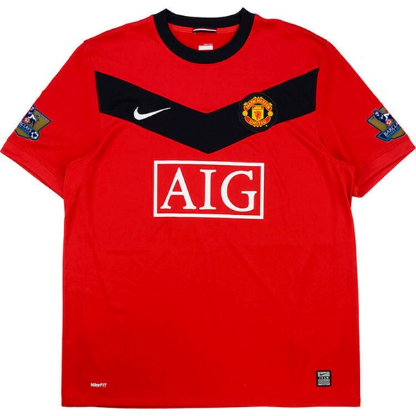 Tailandia Camiseta Manchester United 1st Retro 2009 2010 Rojo